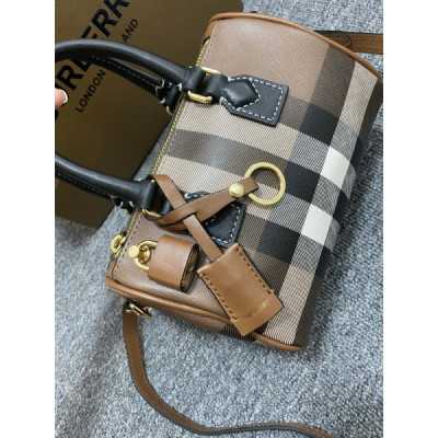 Burberry Bowling Bag-18.5x11x12CM