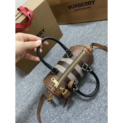 Burberry Bowling Bag-18.5x11x12CM
