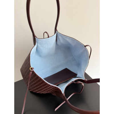 Bottega Veneta Burgundy Pinacoteca Reversible Tote -43*23*17.5CM