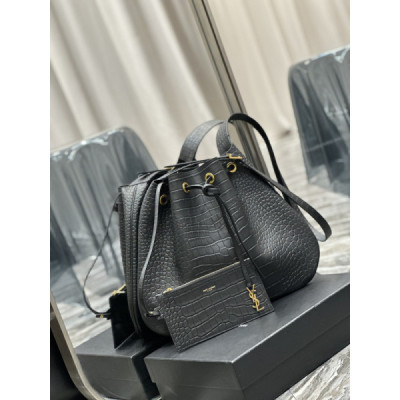 YSL Flat Hobo Bag-44×33×2.5CM