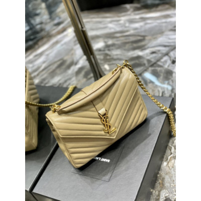 YS L Monogram College Bag-24*17*7CM