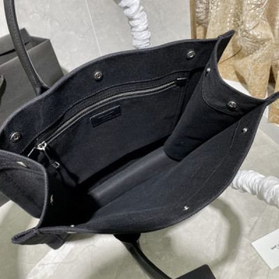 YSL Rive Gauche Tote Bag-37.5*38*17CM