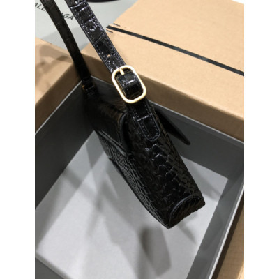Balenciag XX Flap Bag Crocodile Embossed-27*4.8*15.5CM