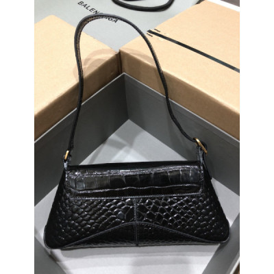 Balenciag XX Flap Bag Crocodile Embossed-27*4.8*15.5CM