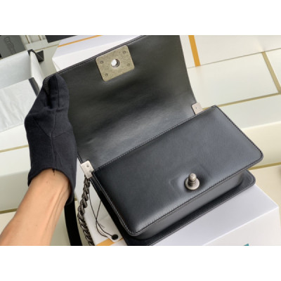 Ch@nel Boy Bag-Lambskin-20CM