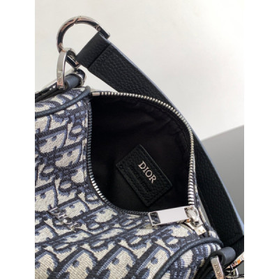 Diro Oblique Roller  Barrel Crossbody Bag-17*11.5*11.5CM