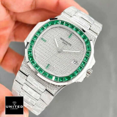 Emerald Bezel 5711 Replica