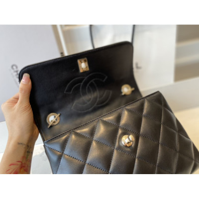 Ch@nel Trendy CC-Champagne Gold-25*17*12CM