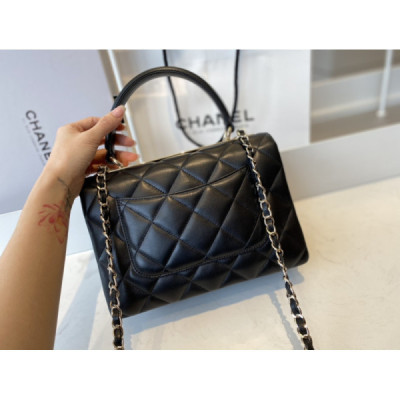 Ch@nel Trendy CC-Champagne Gold-25*17*12CM