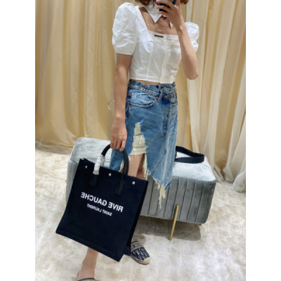 YSL Rive Gauche Tote Bag-37.5*38*17CM