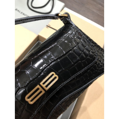 Balenciag XX Flap Bag Crocodile Embossed-27*4.8*15.5CM
