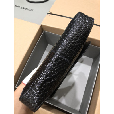 Balenciag XX Flap Bag Crocodile Embossed-27*4.8*15.5CM