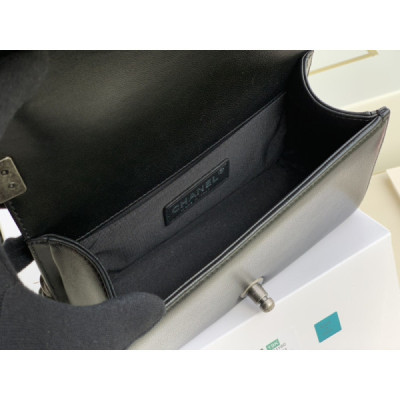 Ch@nel Boy Bag-Lambskin-20CM