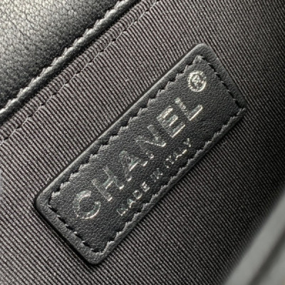 Ch@nel Boy Bag-Lambskin-20CM