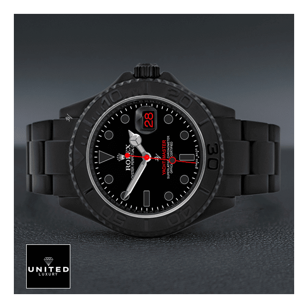 Rolex Yacht Master Triple Red / Titan Black 116622 Replica