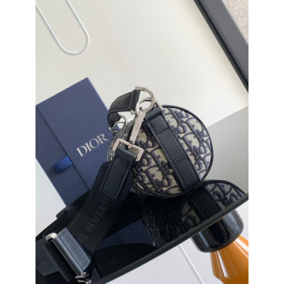 Diro Oblique Roller  Barrel Crossbody Bag-17*11.5*11.5CM