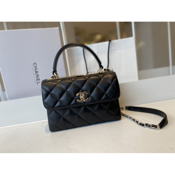 Ch@nel Trendy CC-Champagne Gold-25*17*12CM