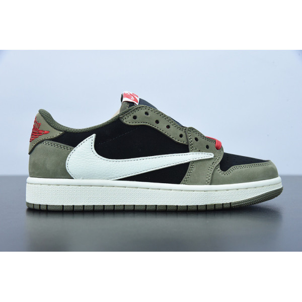 TRAVIS SCOTT X AIR JORDAN 1 LOW DARK MOCHA BLACK CQ4277-105