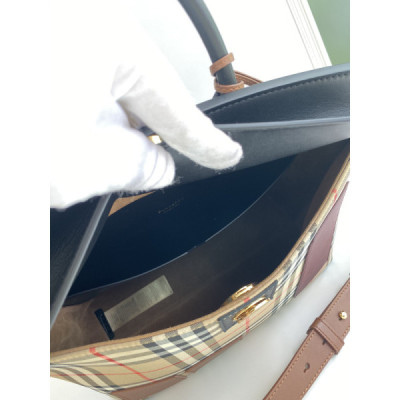 Burberry Society Vintage Tote-28*36*29CM