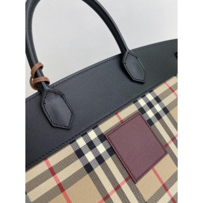 Burberry Society Vintage Tote-28*36*29CM