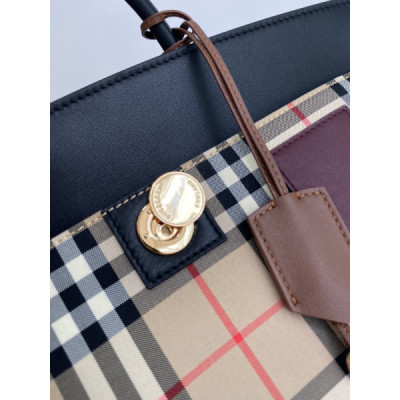 Burberry Society Vintage Tote-28*36*29CM