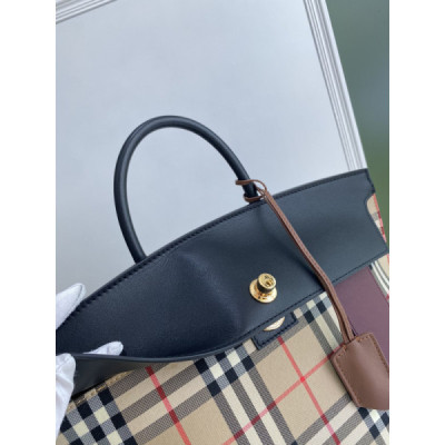 Burberry Society Vintage Tote-28*36*29CM