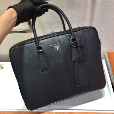 Prada Saffiano Top HandleBag-2VE011D-36*28*6.5CM