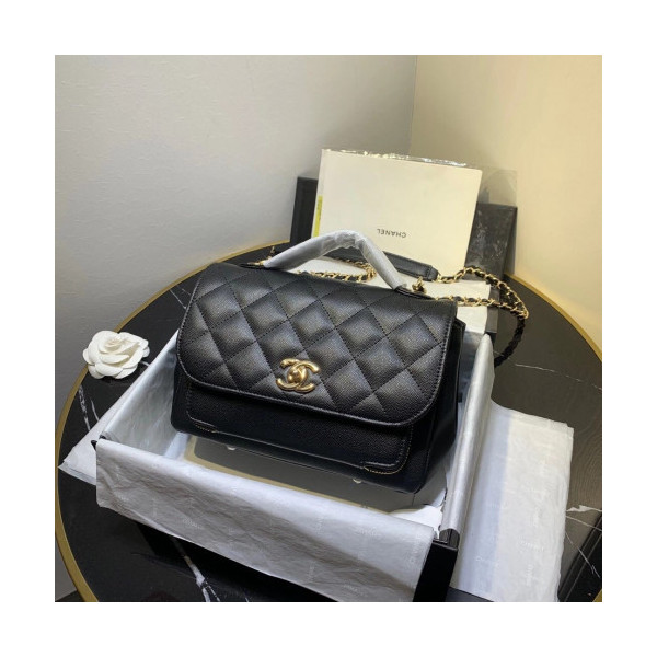 Ch@nel Flap Bag-23*16*8CM