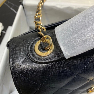 Ch@nel Flap Bag-23*16*8CM