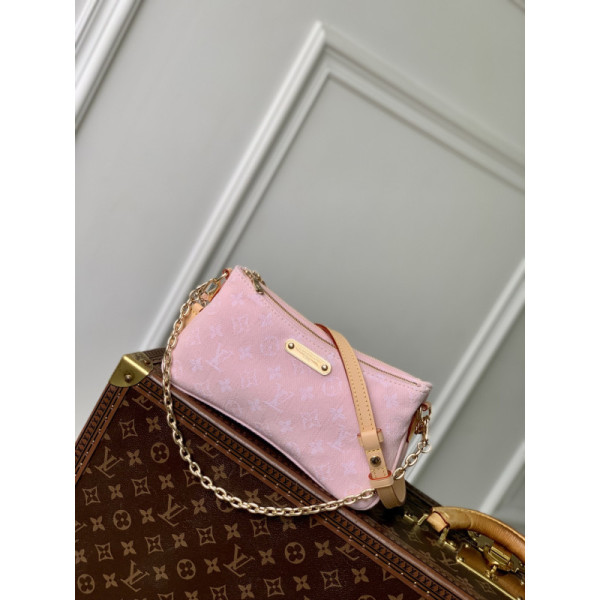 Louis Vuitton Liv Pochette Monogram Denim Bag -M14159-13.5 x 6.5 x 24.5CM