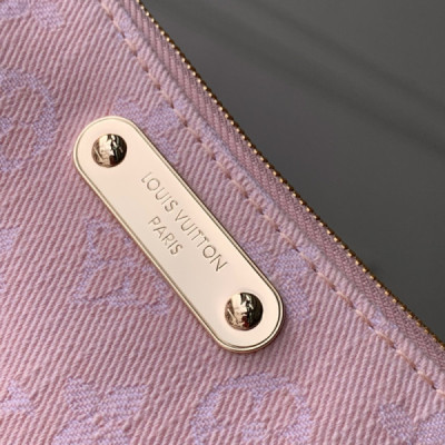 Louis Vuitton Liv Pochette Monogram Denim Bag -M14159-13.5 x 6.5 x 24.5CM