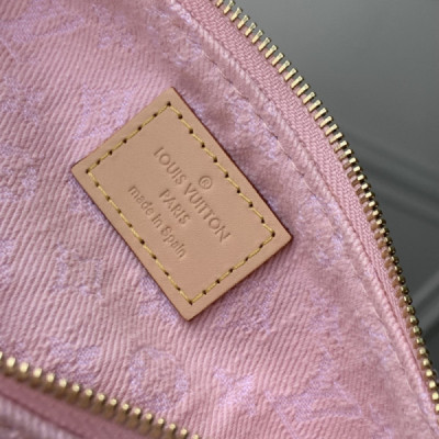 Louis Vuitton Liv Pochette Monogram Denim Bag -M14159-13.5 x 6.5 x 24.5CM