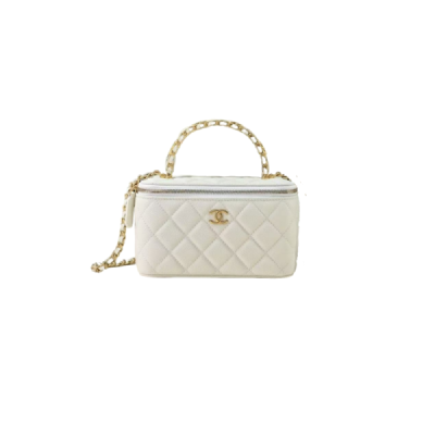 CH@NEL MASTER CRYSTALS TOP HANDLE VANITY (17*9.5*8cm)