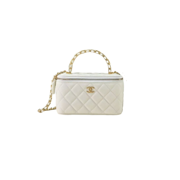 CH@NEL MASTER CRYSTALS TOP HANDLE VANITY (17*9.5*8cm)