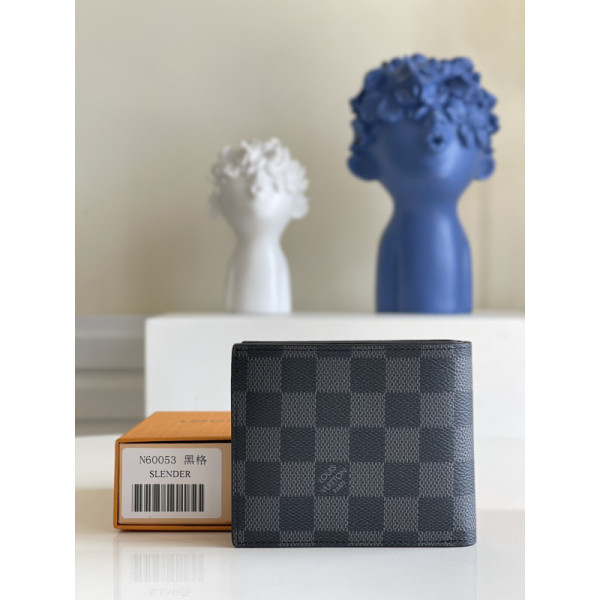Louis Vuitton Amerigo Wallet-N60053-12*9*2CM