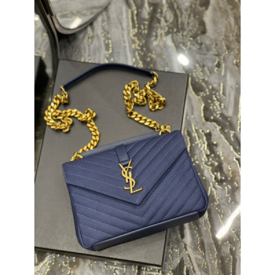 YS L Monogram College Bag-24*17*7CM