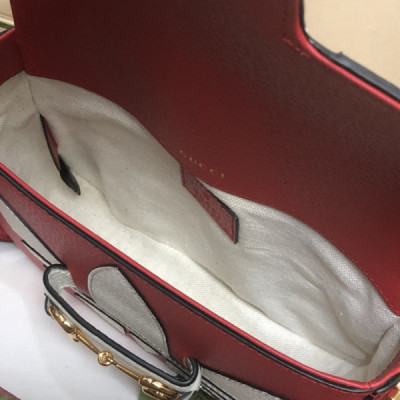 Adidasx Gucci 1955 Horsebit Shoulder Bag-20.6*14.4*5.1CM