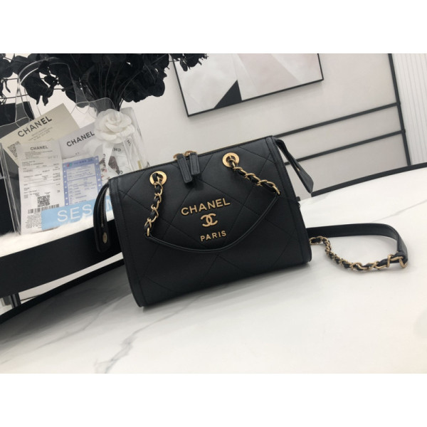 Ch@nel Boston Pillow Bag-22.5*13*18CM