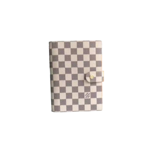 LOUIS VUITTON DAMIER AZUR MEDIUM RING AGENDA COVER(14*18cm)