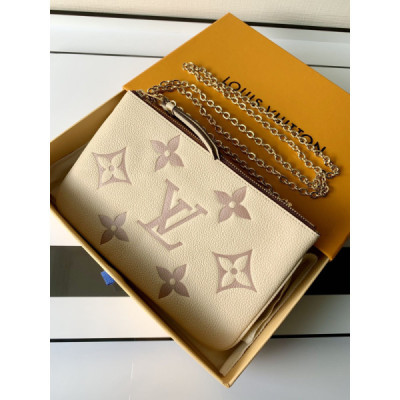 Louis Vuitton M80084 Pochette Double Zip Bag -20*12.5*3CM
