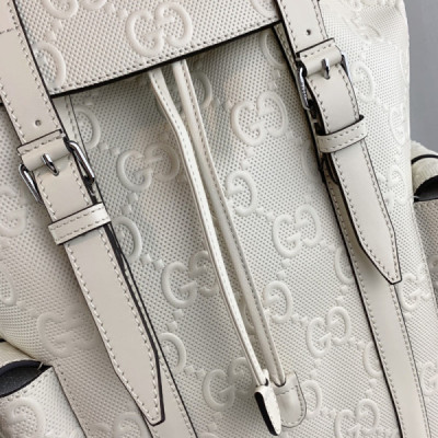 Gucci GG Embossed Backpack-34*41*12