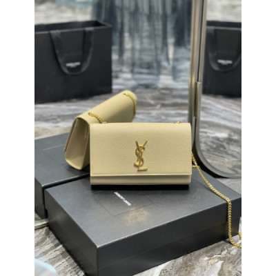 YSL Medium In Grain De Pouder Embossed Leather-24*14.5*5.5CM