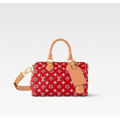 LOUIS VUITTON SPEEDY P9 BANDOULIÈRE 25 Red