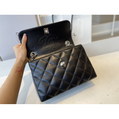 Ch@nel Trendy CC-Silver-25*17*12CM