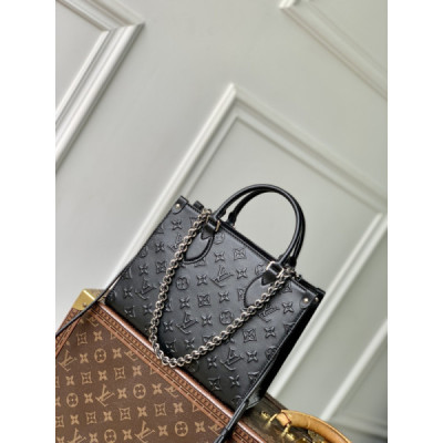 Louis Vuitton OnTheGo Monogram Bold Handbag-M14576-19 x 11.5 x 25CM
