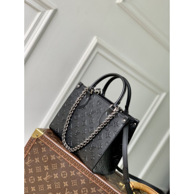 Louis Vuitton OnTheGo Monogram Bold Handbag-M14576-19 x 11.5 x 25CM