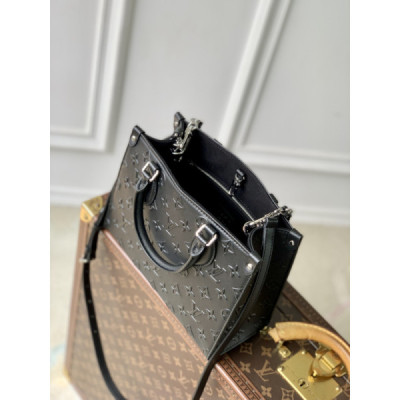 Louis Vuitton OnTheGo Monogram Bold Handbag-M14576-19 x 11.5 x 25CM