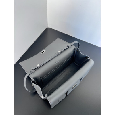 Balenciag Women’s Bel Air Small Clutch On Strap in Black-27*5*14CM