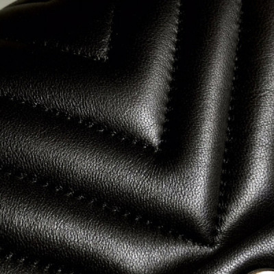 Ch@nel Flap Bag-Lambskin-Silver Hardware-20CM