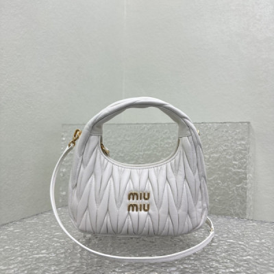 MiuMiu Wander Hobo Bag-20*6*17CM